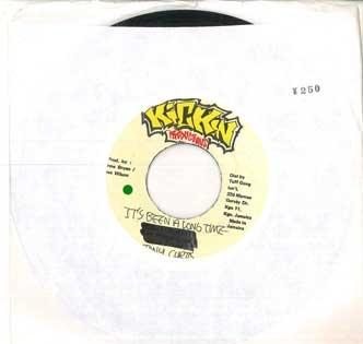 7inch Record TONY CURTIS - It's Been A Long Time NONE KICKIN Jamaica Reggae, Ska & Dub Used