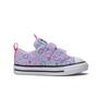 Converse Кроссовки Chuck Taylor All Star EasyOn Low TD Hearts для малышей, фиолетовые, паровые, фиолетовые, упс, розовые, A08382C