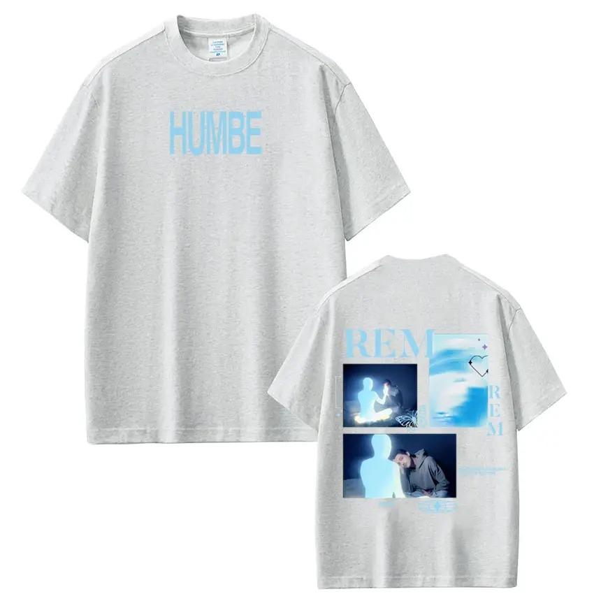 Singer Humbe Dueno Del Cielo 2026 World Tour Tshirts Fashion Hip Hop Tshirts Unisex Women Oversized Loose Short Sleeve T Shirt