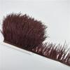 1 Метр Пушистые Цветные Страусиные Перья на Ленте Отделка Кисточками Бахрома 8-10 См Шитье Флекос Белое Свадебное Платье Одежда Декор