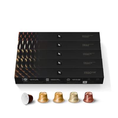 [Официальный Nespresso] Набор ароматизированного кофе Nespresso Original Barista Creations (4 вкуса, 50 чашек) с оригинальными капсулами (RO-E05K51)