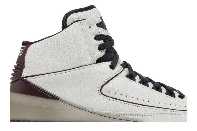 Men's Sneakers Nike Jordan 2 Retro A Ma Maniére Airness Sail/Black-Burgundy Crush