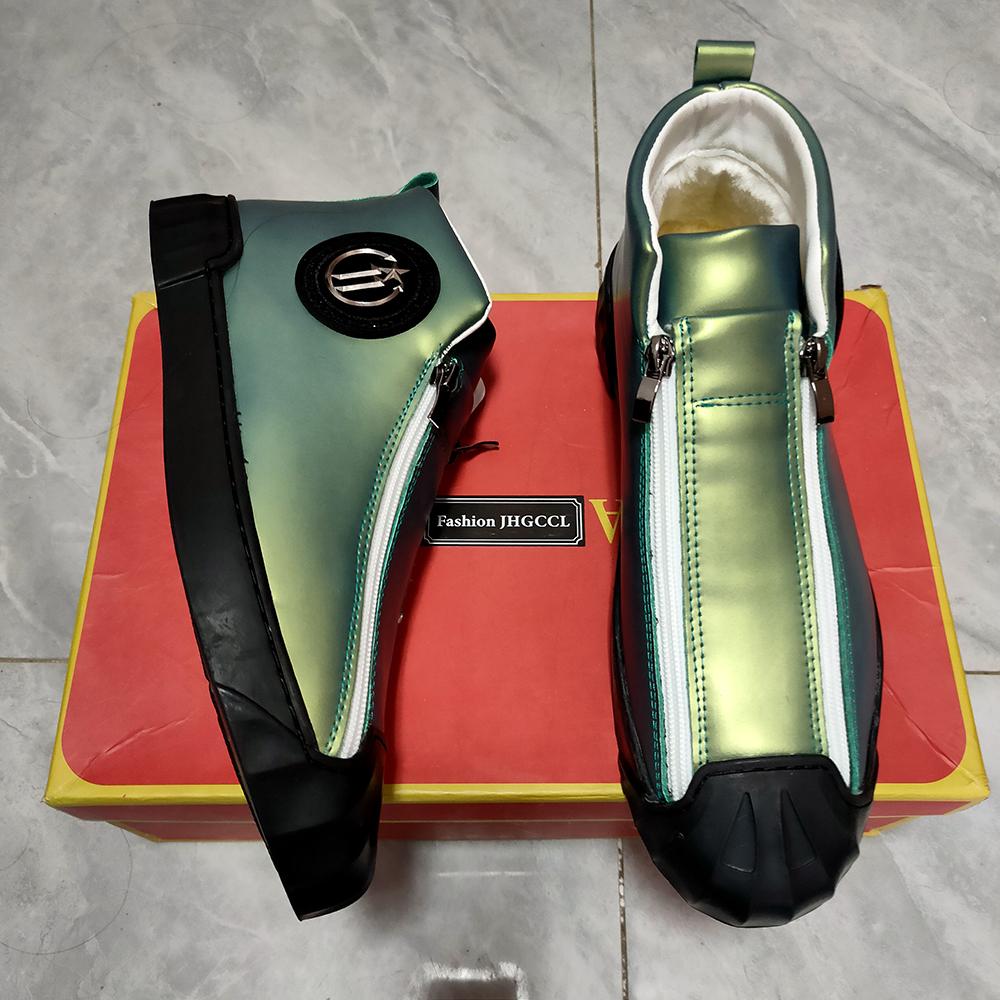 Модная Новая Мужская Кожаная Обувь Корейский Тренд Удобные Лоферы Мужская Обувь Британская Мода Мужские Кроссовки Zapatos Hombre