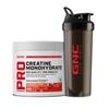 GNC Pro Performance Креатин Моногидрат с Черным Шейкером - 3000 мг Креатина на Мерную Ложку | Микронизированный для Более Быстрого Всасывания | Повышает Энергию, Мышцы V