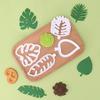 Monstera Deliciosa Palm Leaf Cutter Gum Paste Flowers Cake Decorating Cutter Fondant Mold Sugar Tools