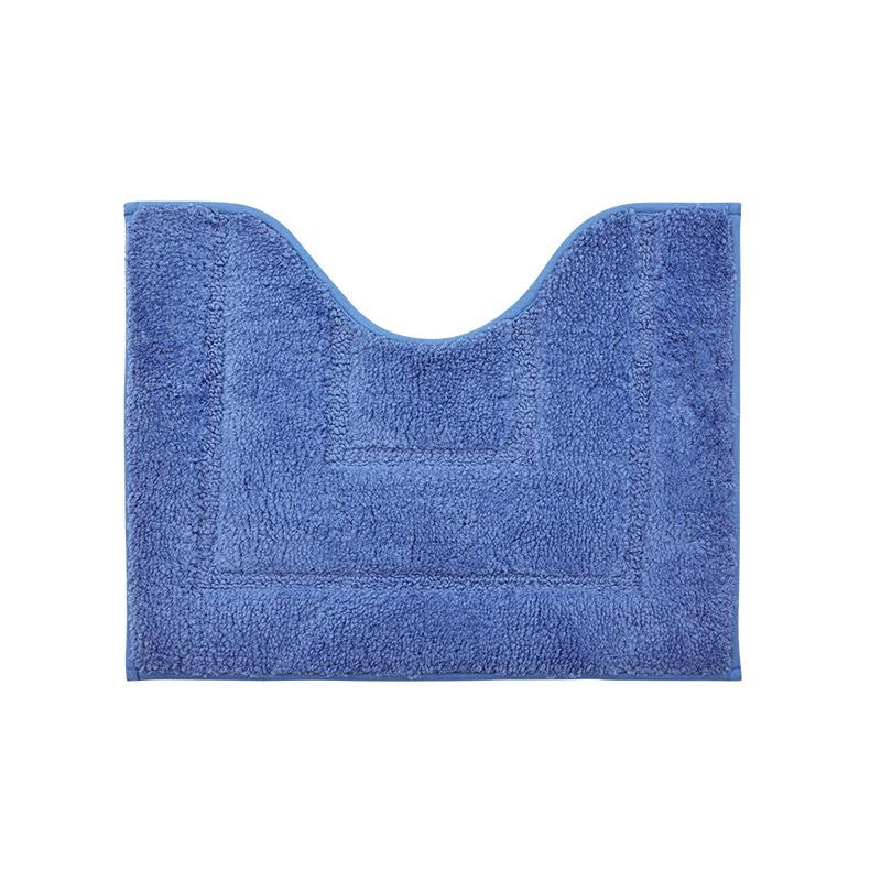 Утолщенный U-образный нескользящий впитывающий коврик для унитаза - грязеотталкивающий коврик для ванной и кровати