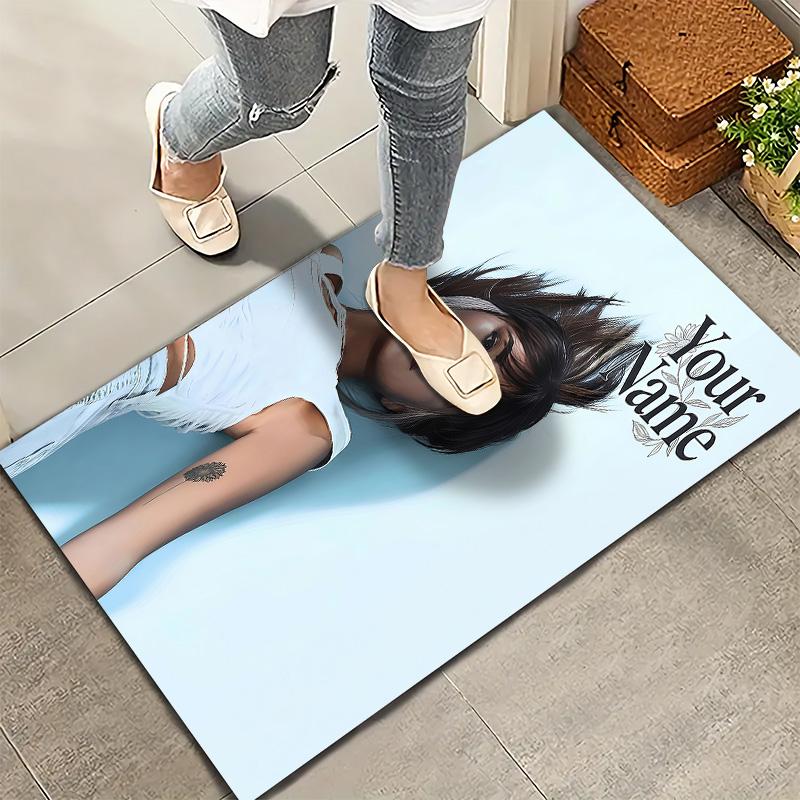 Aitana Custom Name Carpet Rug For Living Room Bedroom Home Sofa Decoration,Kids play Non-slip Floor Mat