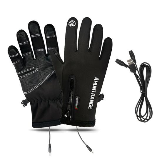 Водонепроницаемые перчатки с подогревом для мужчин и женщин, перезаряжаемые грелки для рук, электрические перчатки с подогревом с сенсорным экраном для катания на лыжах, пеших прогулок, езды на велосипеде, вождения