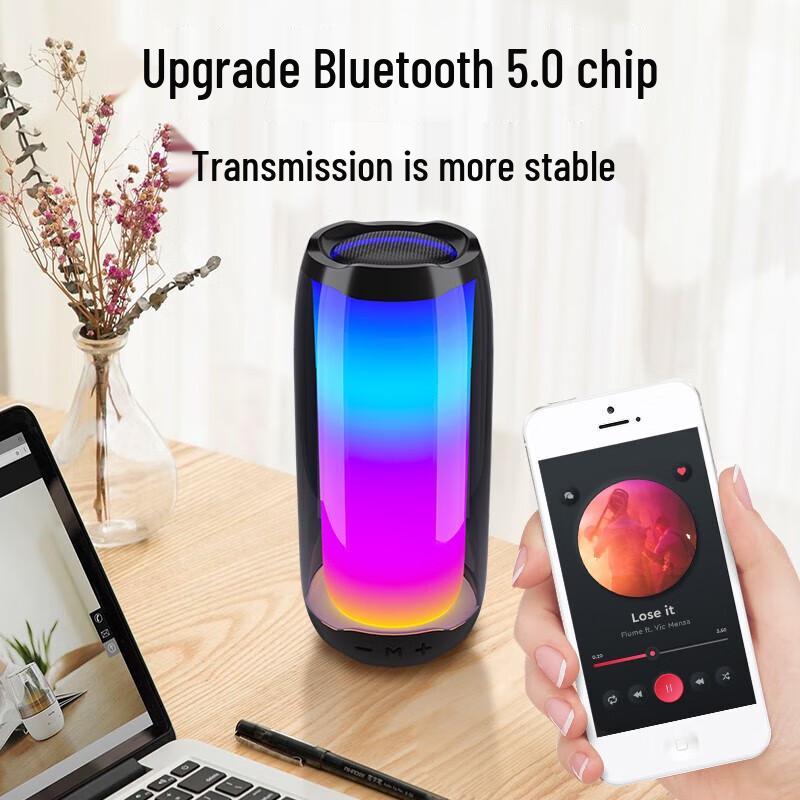 Newman BT56 Full-Screen Colorful Bluetooth Speaker