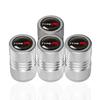 AAAKX1 4Pcs Car TypeR Tire Wheel Valve Caps Tyre Rim Stem Covers For Honda Civic TYPE R CRV HRV Accord Fit Accessories
