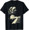 Cavalier King Charles Spaniel Playing Piano Cute Dog Pianist T-Shirt