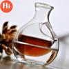 Hi 250ml Glass Wine Bottle Hole Sake Ice Jug Hamster Nest Cooling Brandy Whiskey Beer Decanter Transparent Wine Carafe Superior Bar Tools