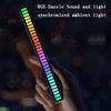 32 LED Charge RGB Light Bar Sound Activated Music Pickup Voice Lights Ambient Lamp Aesthetic Game Room Decor