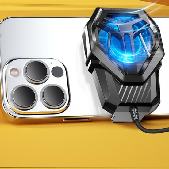 Mobile Phone Radiator Clip Back Super Design Turbo Fans Portable Wind Gaming Cooling Phone Fan Mobile