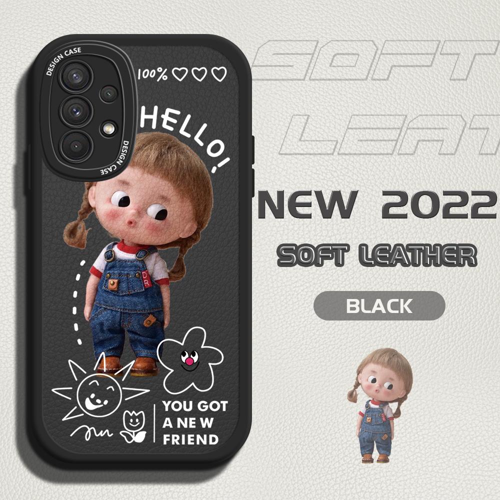 Тонкий мультяшный милый кожаный чехол для девочки чехол из искусственной кожи для телефона Samsung Xiaomi Poco Redmi