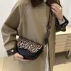 Широкий ремешок, леопардовый принт, сумки кроссбоди для женщин, модная дизайнерская сумка через плечо для повседневного использования, универсальные женские сумки KTY