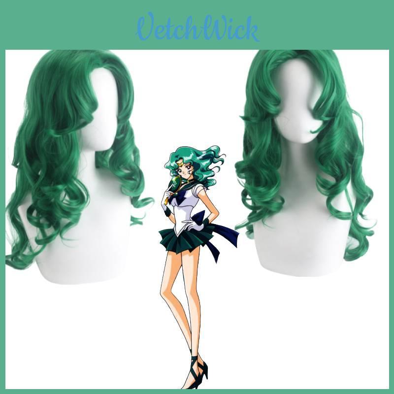 Stunning Kaiou Michiru Cosplay Wig Perfect For Anime Conventions And Halloween Parties