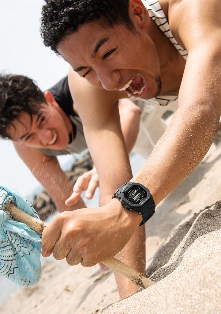 Часы Casio Bluetooth Черные G-Shock G-SQUAD GBD-200-1JF Мужские