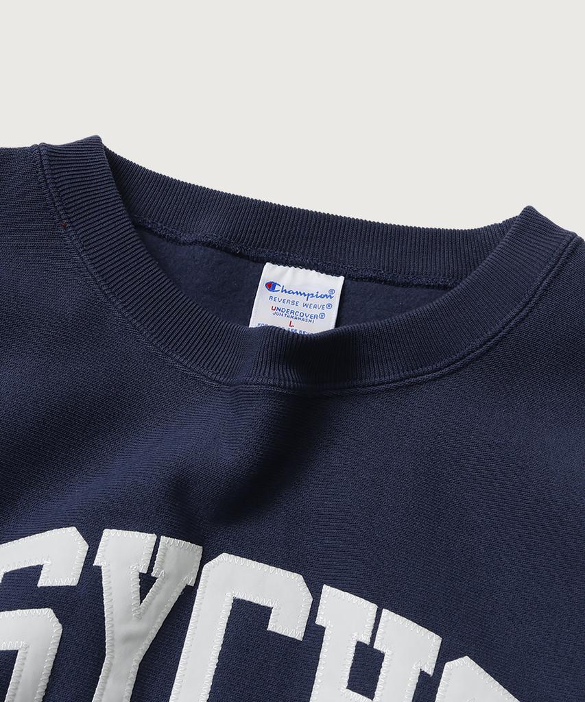 CHAMPION X Undercover Reverse Weave Psycho Sweatshirt Dark Navy