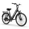 URLIFE E26 Urban Commuting E-Bike With TowSeat 36V13Ah Battery 350W Motor Eiectric Bike 26 Inch City Fat Tire Electric Bicycle