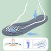 Акупунктурная стелька для ног Мужская Женская Мягкая Дышащая Спортивная Амортизирующая Вставка Поглощающая пот Дезодорант Ортопедическая Подошва для обуви
