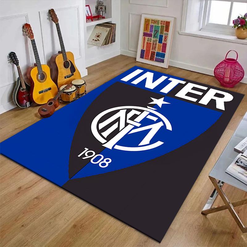 I-Internazionale MilanoPrinted Area Rug Carpet for Bedroom Living Room Home Decor Rugs Mat Non Slip Mat Rug for Bedside