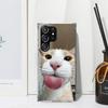 Pet Cat Funny Memes Phone Case For Samsung Galaxy S26 S25 Edge S24 FE S23 S22 Ultra S21 Plus S20 + Art Fundas Back Cover Galaxy