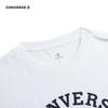 Converse Летняя унисекс свободная повседневная футболка с круглым вырезом для детей 2024