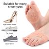 1 пара разделителей пальцев ног для ортопедических мозолей, выравнивающих косточку на ноге, распорок для пальцев ног, выпрямителей, облегчающих боль, вставок для обуви при подошвенном фасциите, мозолях