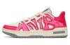 Women's Sneakers Flame 4.0 Slip Resistant Abrasion Resistant Low Top Skateboard Shoes Women's White Red