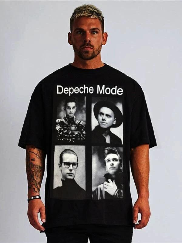 DEPECHE MODE ELECTRONIC BAND BLACK T-Shirt