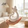 Unique Gift for Cat Lovers Shape 3D Printed Storage Tray, Matte Finish Decorative Desktop Small Item Holder Desk Durable PLA Ornament Bedroom Dressing