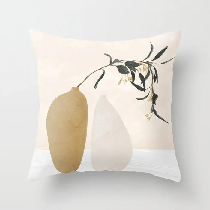 Abstract Painting Decorative Pillowcase Living Room Office Home Pillowcase Car Ornaments