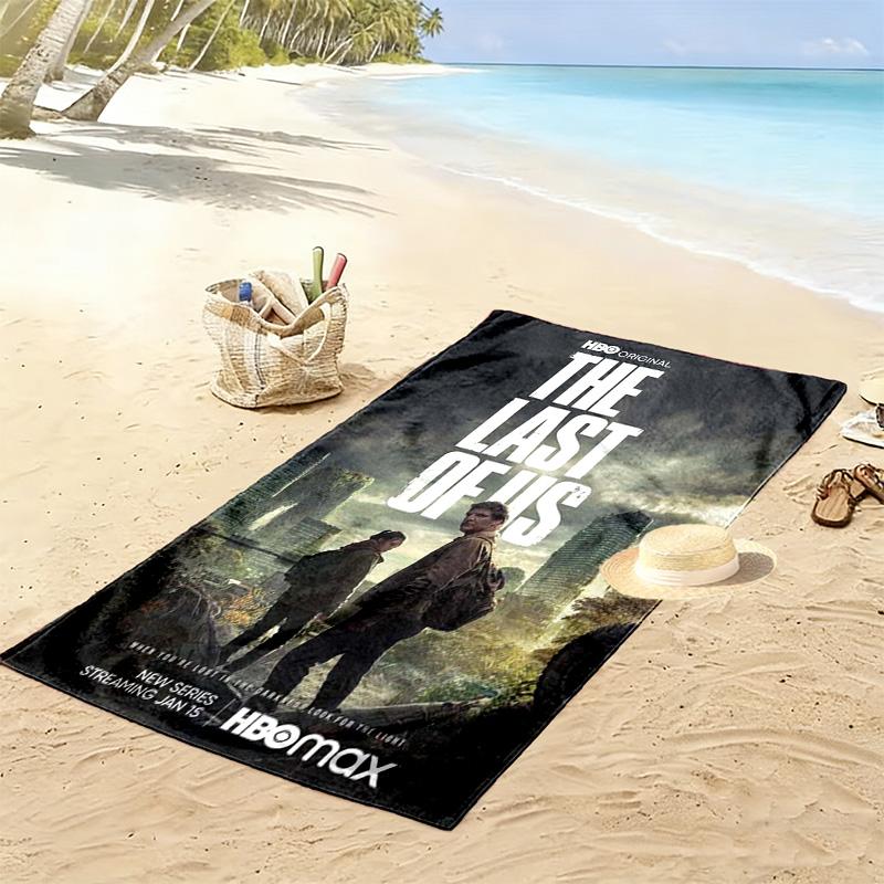 Survival Post-Apocalyptic World beach towel Outdoor camping Beach towel for vacation photos swim quick-drying swim towel Absorbent bath towel