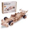 ROBOTIME 3D 3D Wooden F1 Racing Mechanical Movable To Craft DIY Killing Educational Gift for Christmas Gift Puzzle, Puzzle, Car, Model, Multi-How