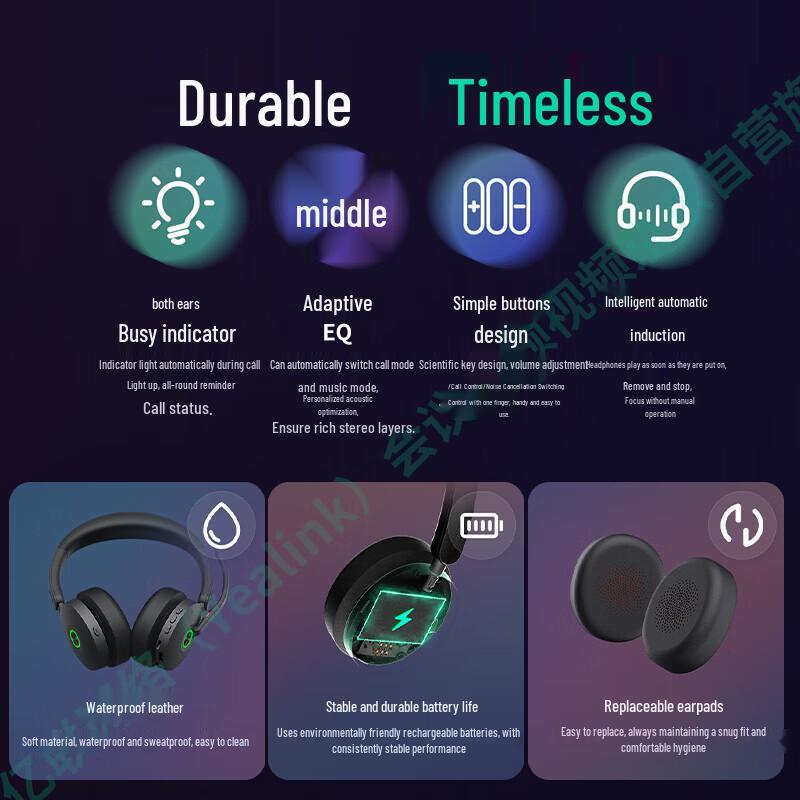 Yealink BH74 Teams Wireless Headset (CN version)