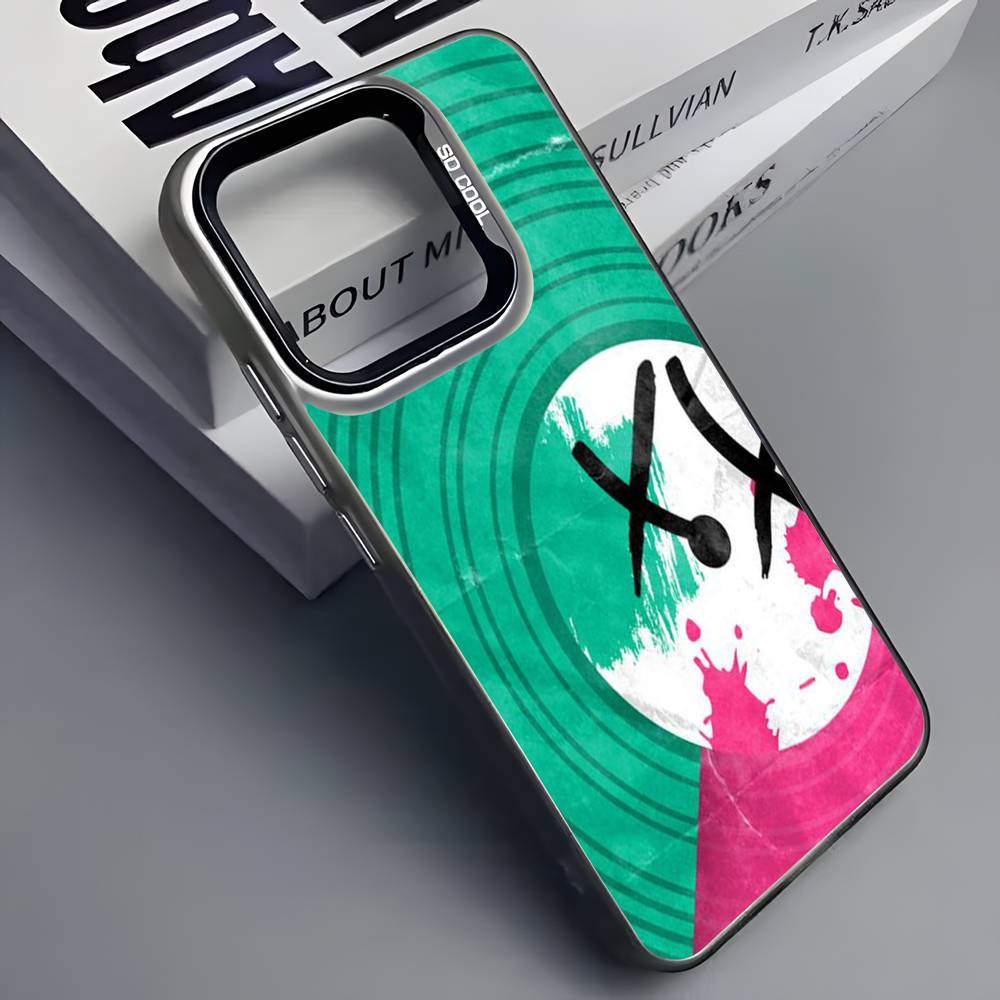 Чехол для телефона группы B-Blink-182 Для iPhone 16 15 14 13 12 11 Pro Max Серый Черный Матовый Лазерный Металлик Аврора Funda