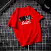 Naruto Childrens Tshirt Hong Kong Style Trend Pure Cotton Printed Parentchild Outfit New Fashionable Casual Tshirt