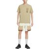 Nike Мужская футболка-пуловер с коротким рукавом Nike Dri-Fit, однотонная, свободного кроя, топ IH1301-276