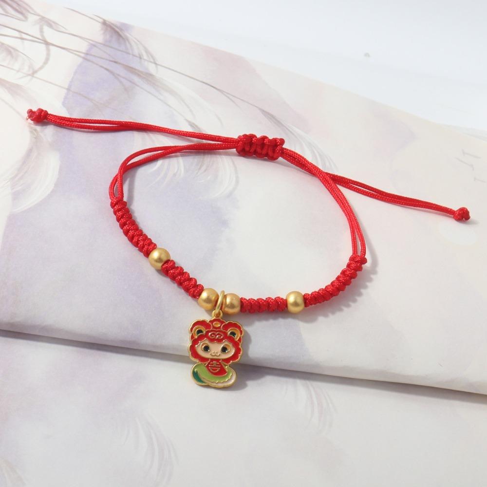 New Year Snake Year Bracelet Hand Rope Fortune Bracelet Unique Lucky Red Rope Decoration