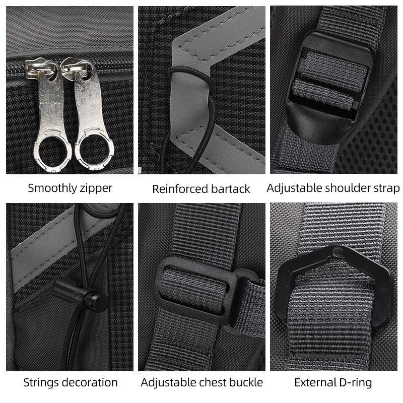 60L Large-capacity Mountaineering Backpack Outdoor Hiking Bag Sports Leisure Travel Bag