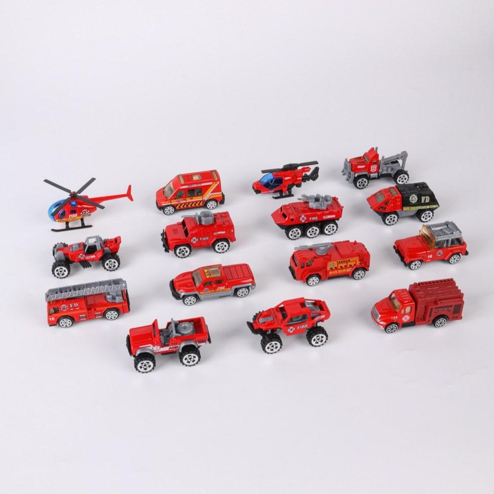 Dodam Dodam Premium Metal Toy Car - Fire Truck (Single Piece)