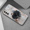 Чехол для телефона с картой мира для Samsung Galaxy S22 Pro S21 S20 Ultra FE S10 Lite 5G S10E S9 S8 Plus, мягкий черный чехол из ТПУ