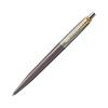 Шариковая ручка PARKER Jotter, средний стержень, черные чернила, серый GT, подарочная коробка, Официальный импорт 2213785