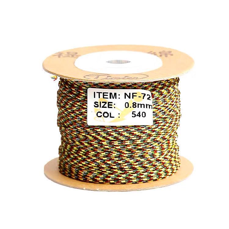 Пятицветный плетеный шнурок для браслета: Нить Ваджра из нефрита для Вэньвань, буддийских бусин, бодхи «Звезда и Луна» и бисерных нитей