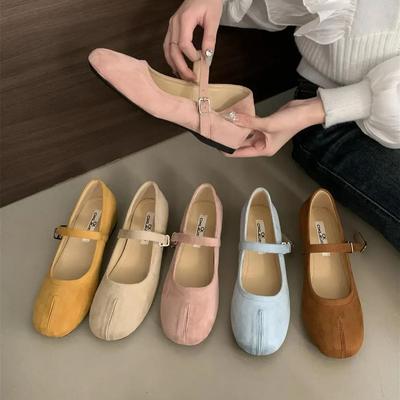 Мода Bailamos 2025 Весна Женские Балетки Лоферы Обувь Лето Роскошные Сандалии Дамы Круглый Носок Пряжка Вечерняя Обувь