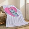 Bibble Throw Lightweight 240g Flannel Blanket Soft Skin-friendly for Summer Cooling