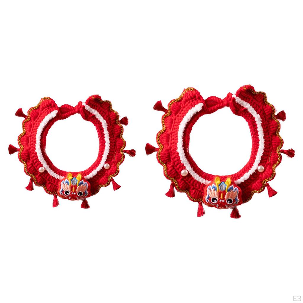 Комплект ошейников для кошек ручной работы для любителей кошачьих модниц