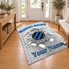 Club Brugge KV Custom Name Personalized Rug Non‑Slip Doormat Floor Carpet Housewarming Birthday Gift for Family Friends