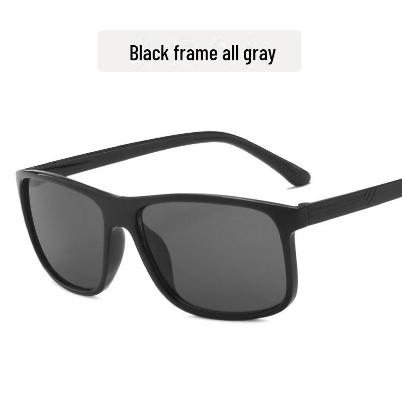 Retro Square Frame Sunglasses: Trendy European & American Style for Men
